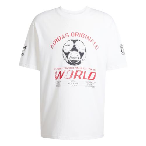ADIDAS ORIGINALS Bluser & t-shirts '90s Football'  rød / sort / hvid