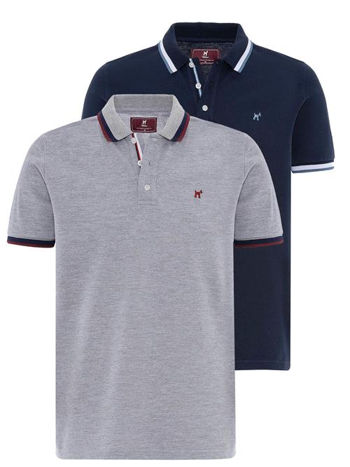 Williot Bluser & t-shirts  mørkeblå / grå-meleret / rød / hvid