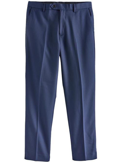 Next Bukser med fals  mørkeblå