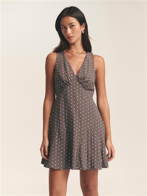 St MRLO Sommerkjole 'Sita'  taupe / hvid