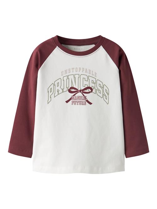 NAME IT Bluse Botanje Oxblood Red