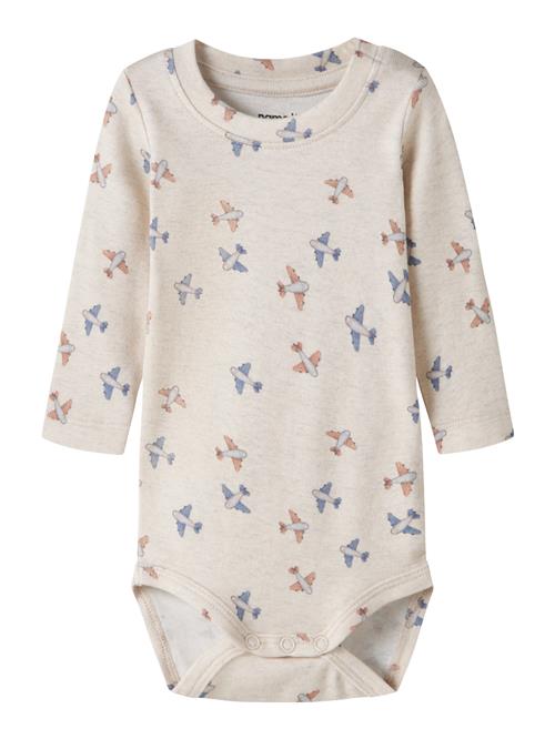 NAME IT Langærmet Body Hop Peyote Melange