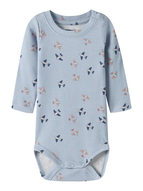 NAME IT Langærmet Body Hop Blue Fog
