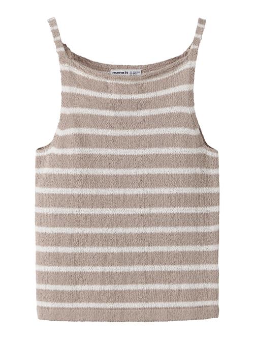 NAME IT Strik Top Helga Chateau Gray