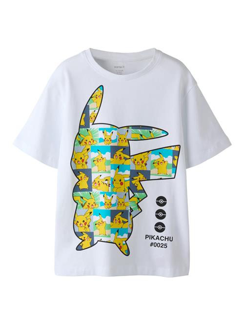 NAME IT T-shirt Asla Pokemon Bright White
