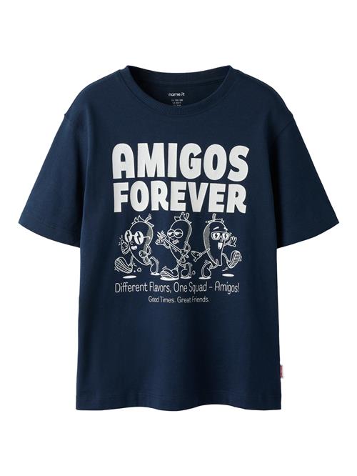 NAME IT T-shirt Henno Navy Blazer