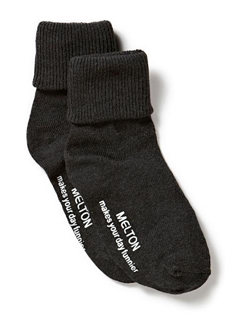 Melton | Cotton Socks With Anti-Slip | 17/19