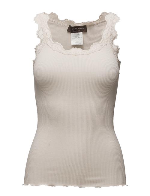 Rosemunde | Rwbabette Silk Sl U-Neck Long Lace | L