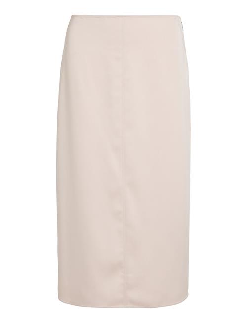 Calvin Klein | Structured Satin Skirt | 40