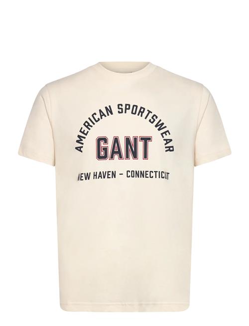 GANT | Printed Graphic Ss T-Shirt | M
