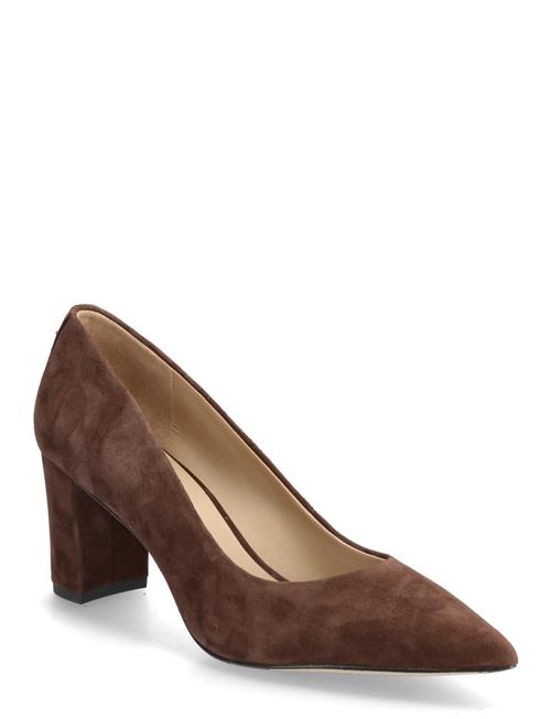 Lauren Ralph Lauren | Lanette Suede Block-Heel Pump | 36