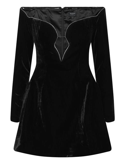 Bardot | Luvia Velour Hourglass Dress | 40