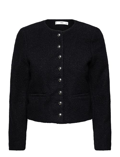 Mango | Bouclé Jacket With Jewel Buttons | M