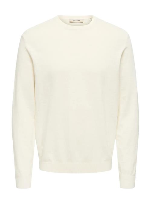 ONLY & SONS | Onstim Reg Ls Linen Crew Knit Noos | M