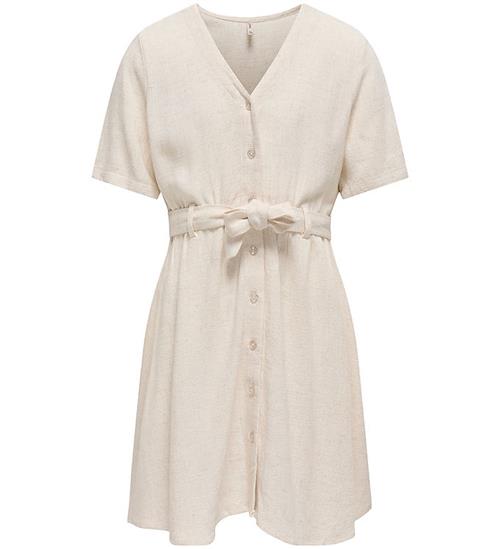 Kids Only Kjole - Viskose/Hør - KogSiesta - Moonbeam