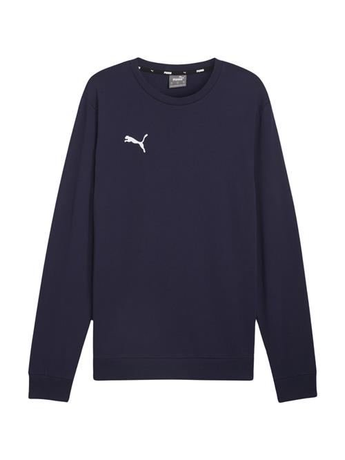 PUMA Sportsweatshirt 'TeamGoal'  marin / hvid
