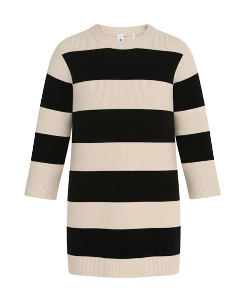 ABOUT YOU Kjole 'Tia'  creme / sort