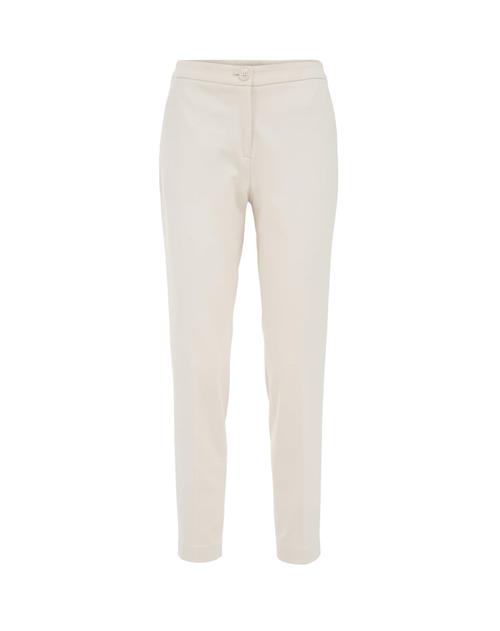 Se WE Fashion Bukser med fals  beige hos About You