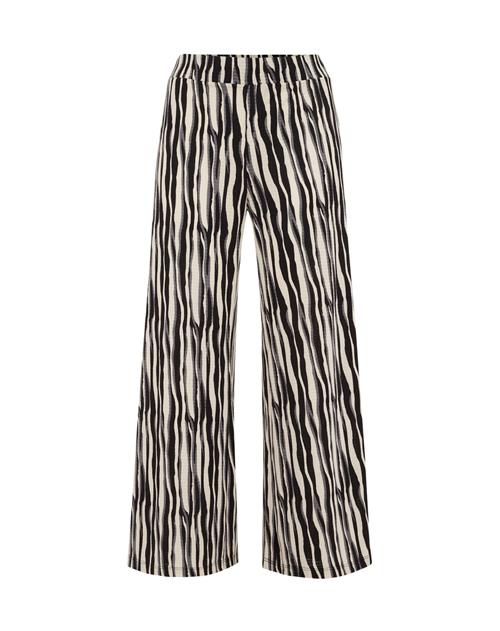 WE Fashion Bukser  beige / grå / sort