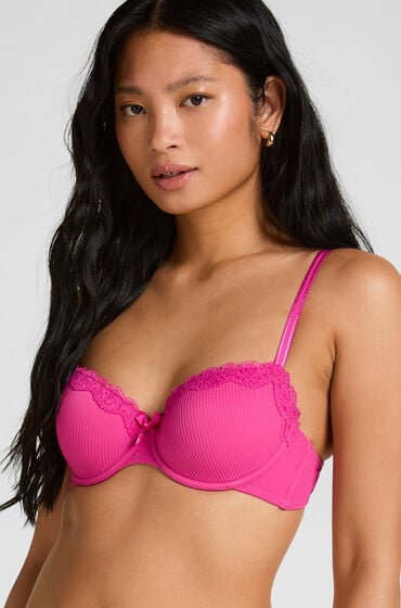 Hunkemöller Formstøbt bøjle-bh Lola Lyserød