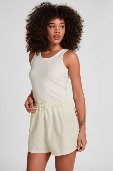 Hunkemöller Short Poplin Grøn