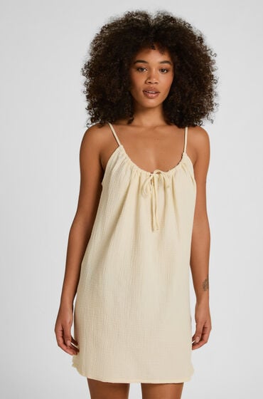 Hunkemöller Messelin slipdress Gul