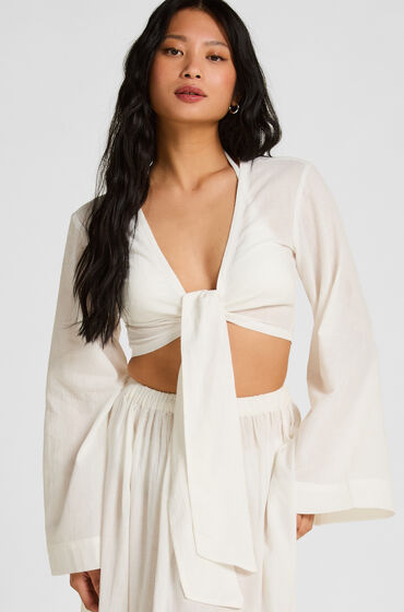Hunkemöller Strandtop Glam Hvid