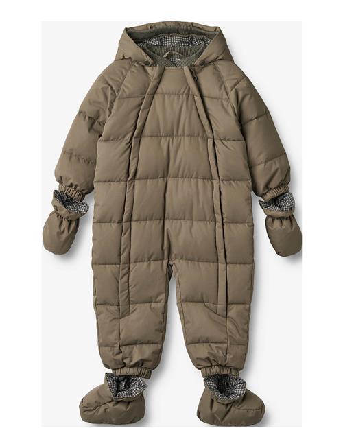 Wheat | Puffer Baby Suit Edem | 1-3M