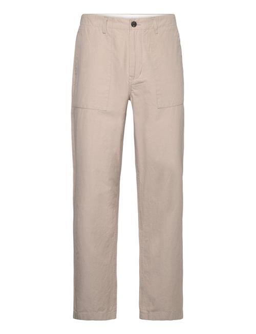 Knowledge Cotton Apparel | Flint Wide Slub Yarn Pants - Gots/V | 31 x 32