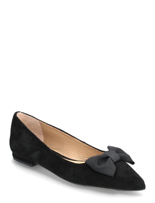 Lauren Ralph Lauren | Londyn Bow-Trim Suede Ballet Flat | 38