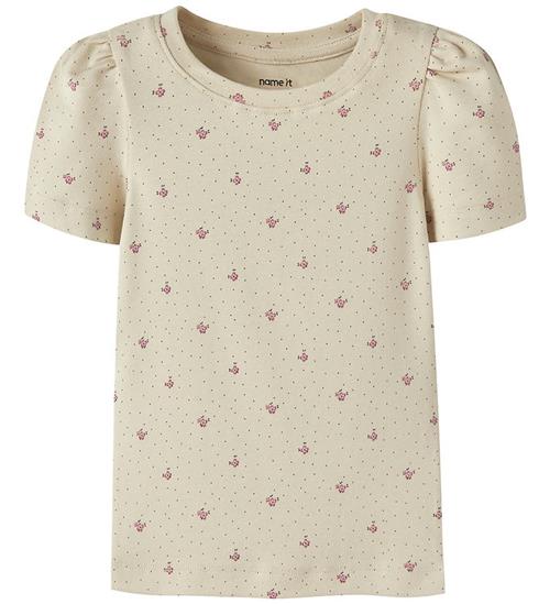Name It T-shirt - NmfHannis - Almond Milk