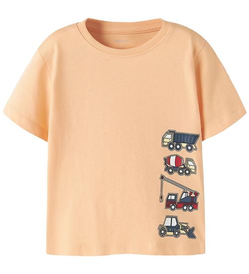 Name It T-shirt - NmmVagno - Peach Fuzz/Excavator