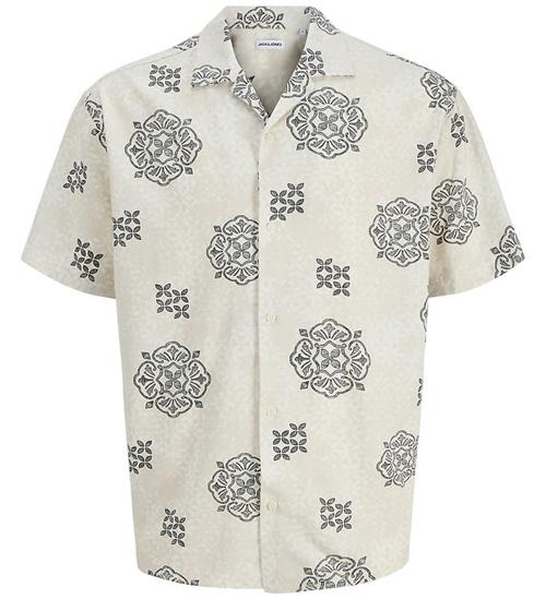 Jack & Jones Skjorte - JjAlfredo - Moonbeam/Aop