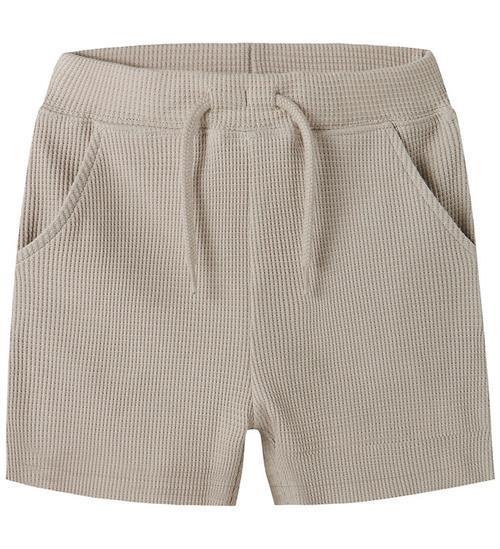 Name It Shorts - Strikket - NmmHarve - Chateau Gray
