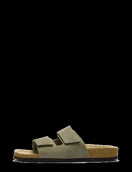 Selected | Slhbastian Suede Strap Slider | 46