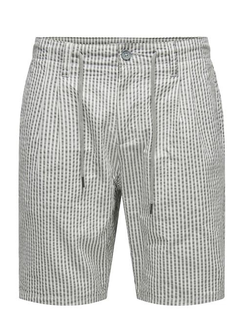 ONLY & SONS | Onsleo Life 0009 Seersucker Shorts Noos | XS