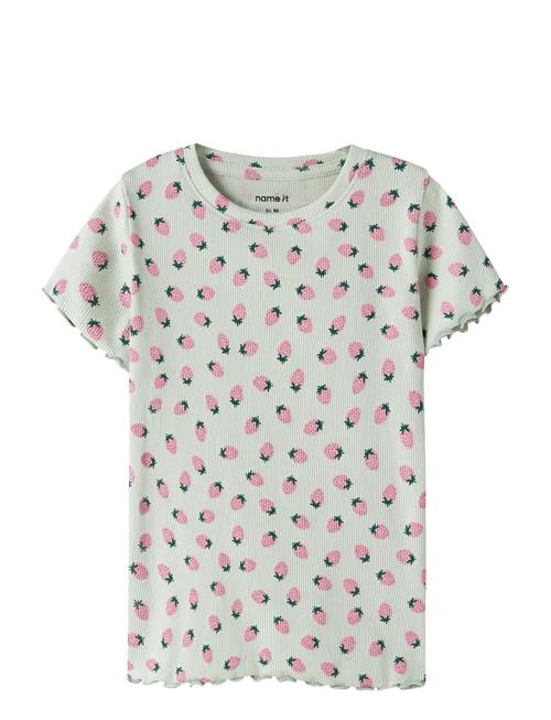 name it | Nmfvemma Aop Ss Slim Top | 92