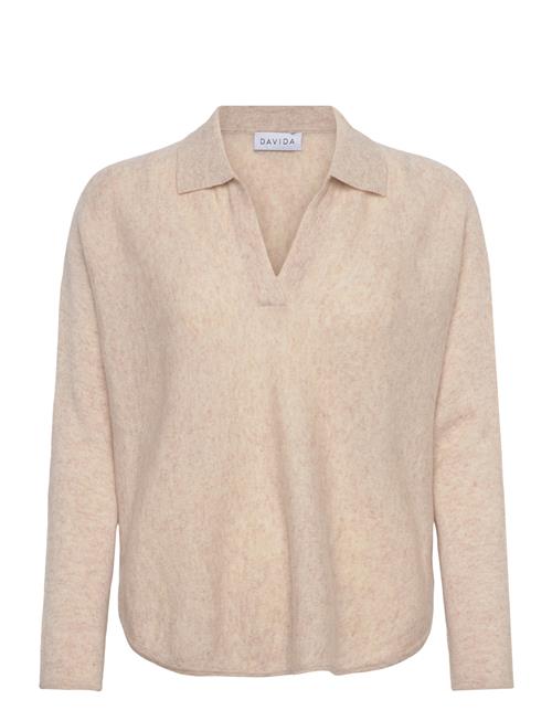 Davida Cashmere | Curved Open Collar | M