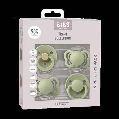 BIBS Try-it Collection Sutter Sage  Sage Sage 0+ months  Grøn  0+ måneder  unisex