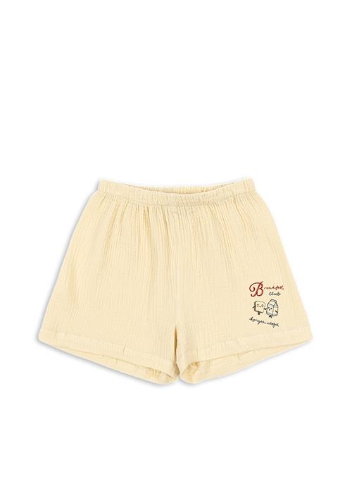Konges Sløjd GOTS Coco Shorts Sea Mist  Sea Mist 12 months  Gul  12 måneder  mand