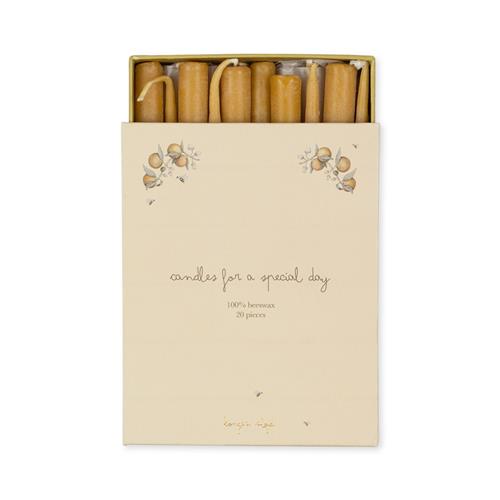 Konges Sløjd 20 Pakker Fødselsdagstoglys Nature  Nature One Size  Brun  One Size