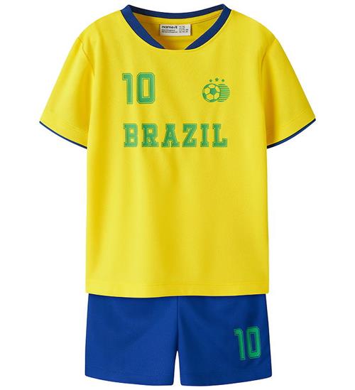 Name It Shortssæt - NmnHiteam - Empire Yellow