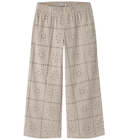 Name It Bukser - Wide - NkfHiba - Chateau Gray