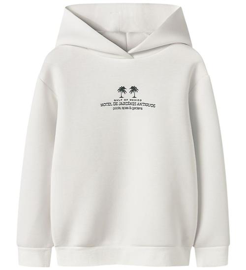 Name It Hættetrøje - NkmHist - Bright White