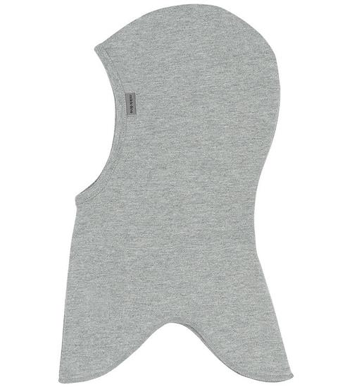 Mikk-Line Elefanthue - 1-lags - Light Grey Melange