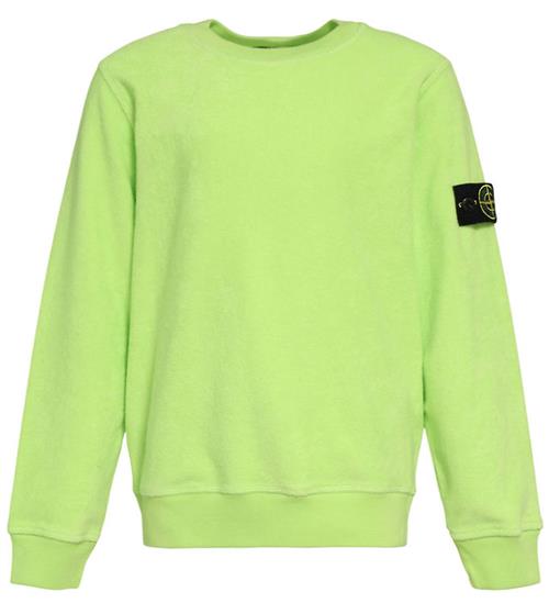Stone Island Bluse - Frotté - Lime
