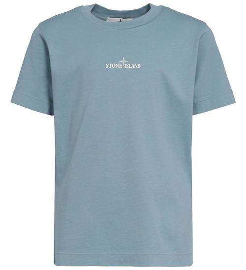 Stone Island T-shirt - Dust Blue m. Print
