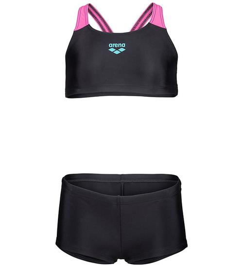 Arena Bikini - - Black/Shocking Pink