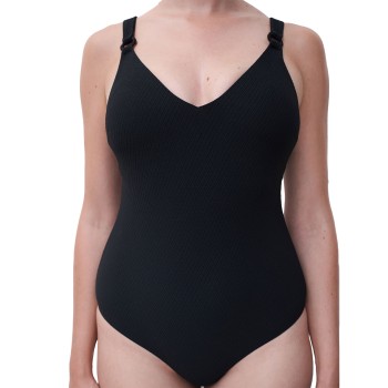 Femilet Navarino Shaping Swimsuit Sort nylon 42 Dame