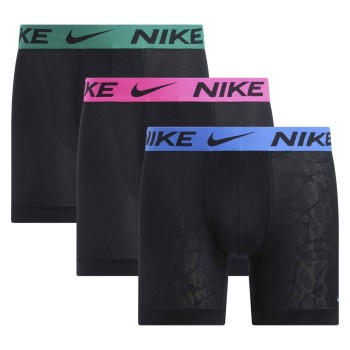Nike 3P Essentials Micro Boxer Brief Sort Mønster polyester 2XL Herre